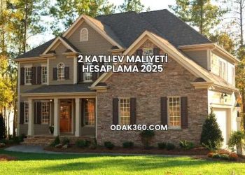 2 Katlı Ev Maliyeti Hesaplama 2025