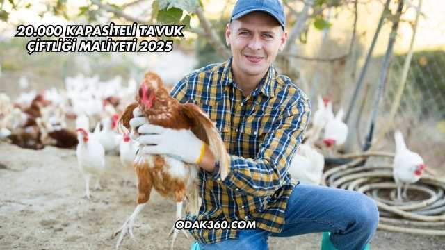 20.000 Kapasiteli Tavuk Çiftliği Maliyeti 2025