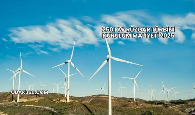250 kw Rüzgar Türbini Kurulum Maliyeti 2025