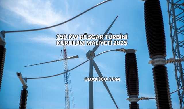 250 kw Rüzgar Türbini Kurulum Maliyeti 2025