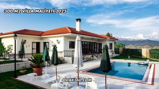 300 m2 Villa Maliyeti 2025