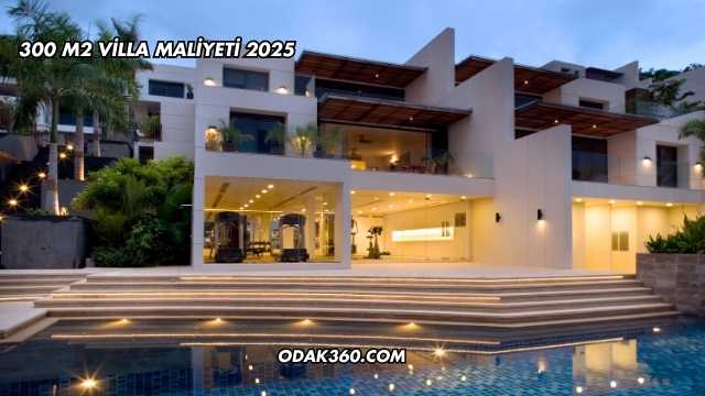 300 m2 Villa Maliyeti 2025