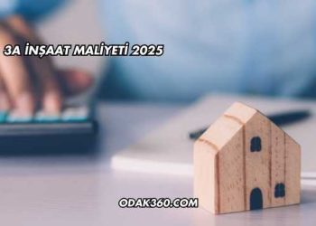 3A İnşaat Maliyeti 2025