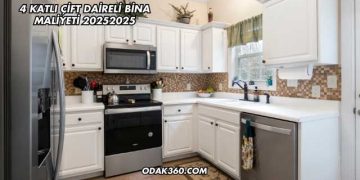 4 Katlı Çift Daireli Bina Maliyeti 2025