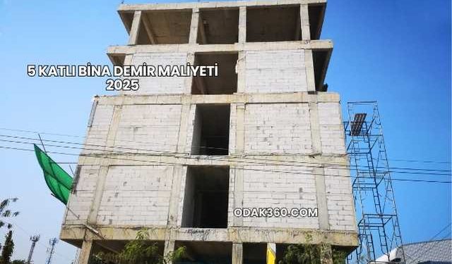5 Katlı Bina Demir Maliyeti 2025