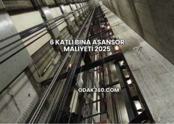 6 Katlı Bina Asansör Maliyeti 2025