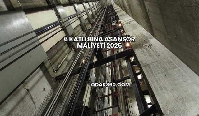 6 Katlı Bina Asansör Maliyeti 2025