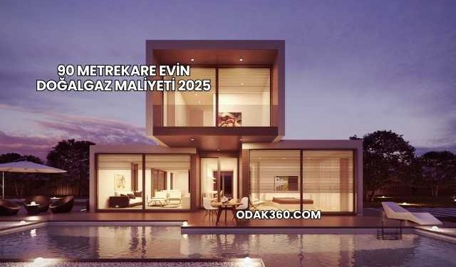 90 Metrekare Evin Doğalgaz Maliyeti 2025