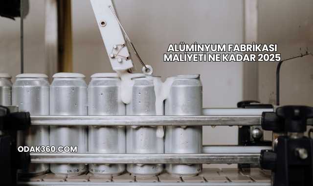Alüminyum Fabrikası Maliyeti Ne Kadar 2025