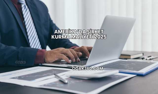 Amerika’da Şirket Kurma Maliyeti 2025