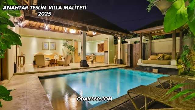 Anahtar Teslim Villa Maliyeti 2025