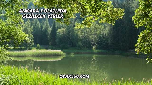 Ankara Polatlı'da Gezilecek Yerler