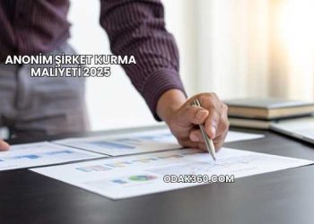 Anonim Şirket Kurma Maliyeti 2025