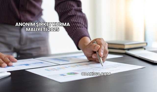 Anonim Şirket Kurma Maliyeti 2025