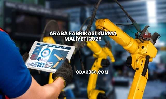 Araba Fabrikası Kurma Maliyeti 2025