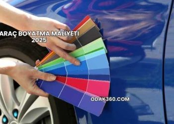 Araç Boyatma Maliyeti 2025