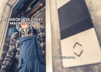 Asansör Yeşil Etiket Maliyeti 2025