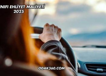 B Sınıfı Ehliyet Maliyeti 2025