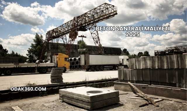 Beton Santrali Maliyeti 2025