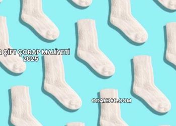 Bir Çift Çorap Maliyeti 2025