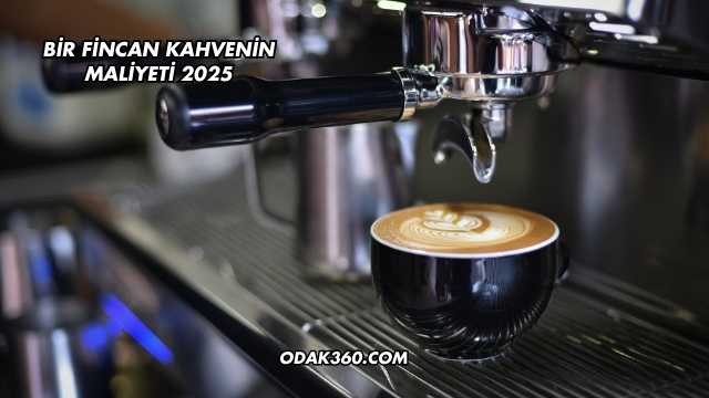 Bir Fincan Kahvenin Maliyeti 2025