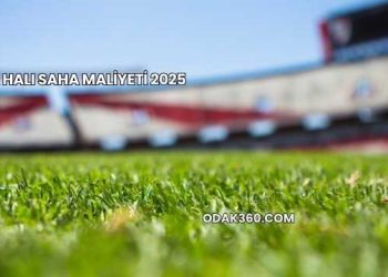 Bir Halı Saha Maliyeti 2025