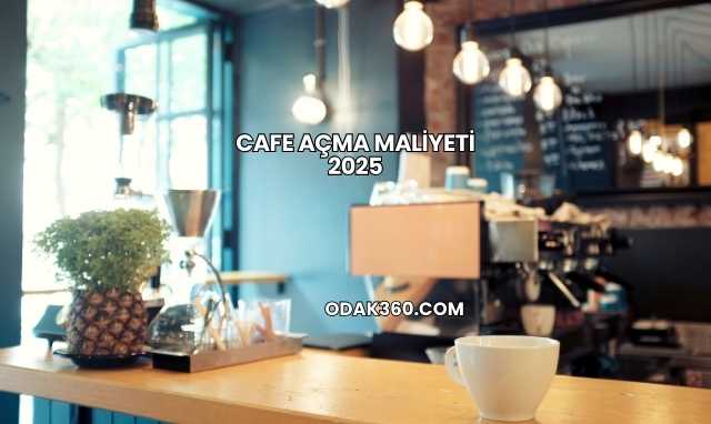 Cafe Açma Maliyeti 2025