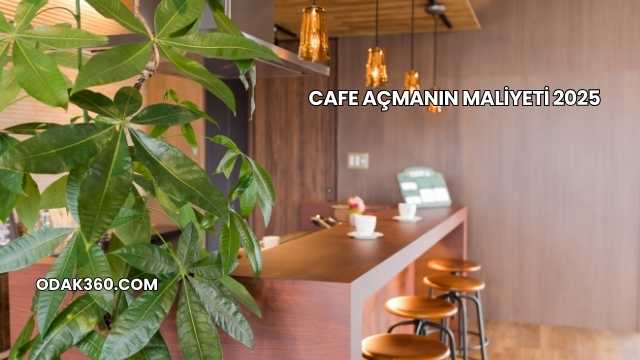 Cafe Açmanın Maliyeti 2025
