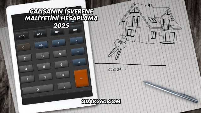 Çalışanın İşverene Maliyetini Hesaplama 2025