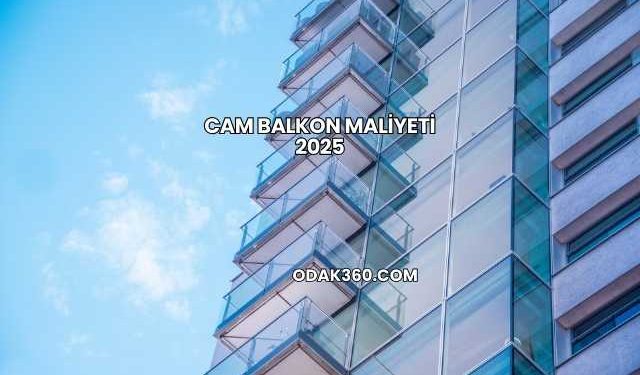 Cam Balkon Maliyeti 2025