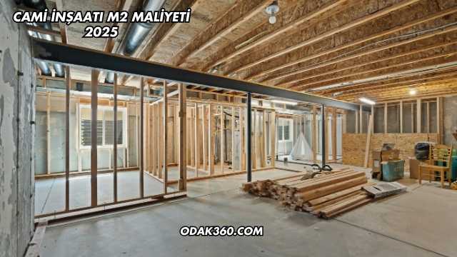 Cami İnşaatı m2 Maliyeti 2025