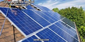 Çatıda Elektrik Üretimi Maliyeti 2025