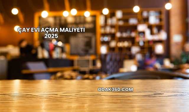 Çay Evi Açma Maliyeti 2025