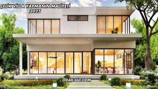 Çelik Villa Yapmanın Maliyeti 2025