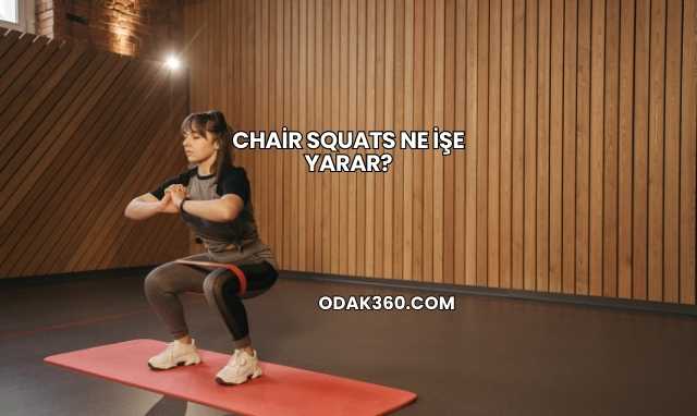 Chair Squats Ne İşe Yarar?