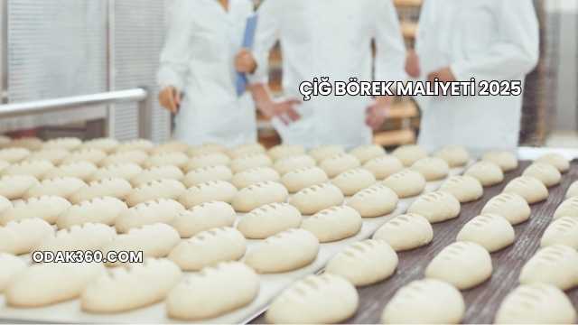 Çiğ Börek Maliyeti 2025