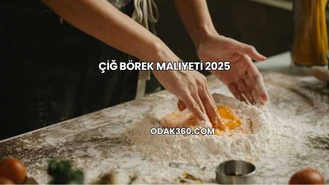 Çiğ Börek Maliyeti 2025