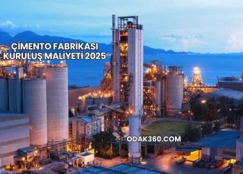 Çimento Fabrikası Kuruluş Maliyeti 2025
