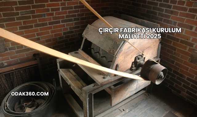 Çırçır Fabrikası Kurulum Maliyeti 2025
