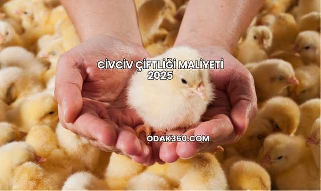 Civciv Çiftliği Maliyeti 2025