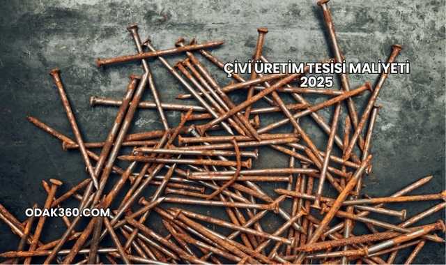 Çivi Üretim Tesisi Maliyeti 2025