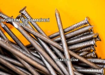 Çivi Üretim Tesisi Maliyeti 2025