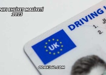 D Sınıfı Ehliyet Maliyeti 2025