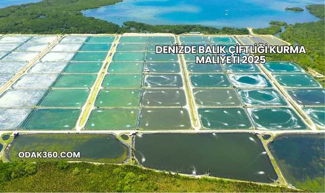 Denizde Balık Çiftliği Kurma Maliyeti 2025