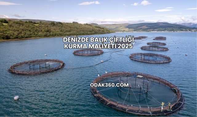 Denizde Balık Çiftliği Kurma Maliyeti 2025