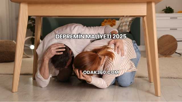 Depremin Maliyeti 2025