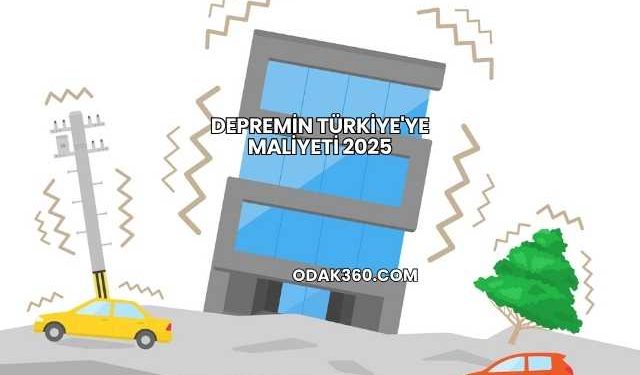 Depremin Türkiye'ye Maliyeti 2025