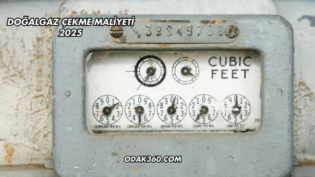 Doğalgaz Çekme Maliyeti 2025