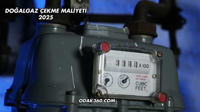 Doğalgaz Çekme Maliyeti 2025