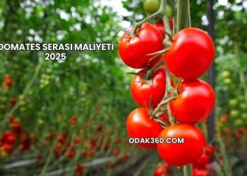 Domates Serası Maliyeti 2025